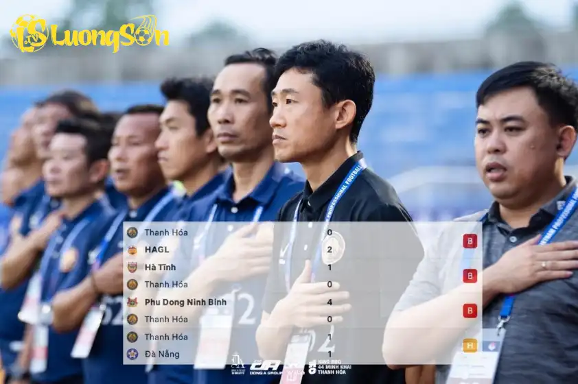 HLV Choi Won Kwon thua 3 hòa 1 sau 4 trận dẫn dắt CLB Thanh Hóa