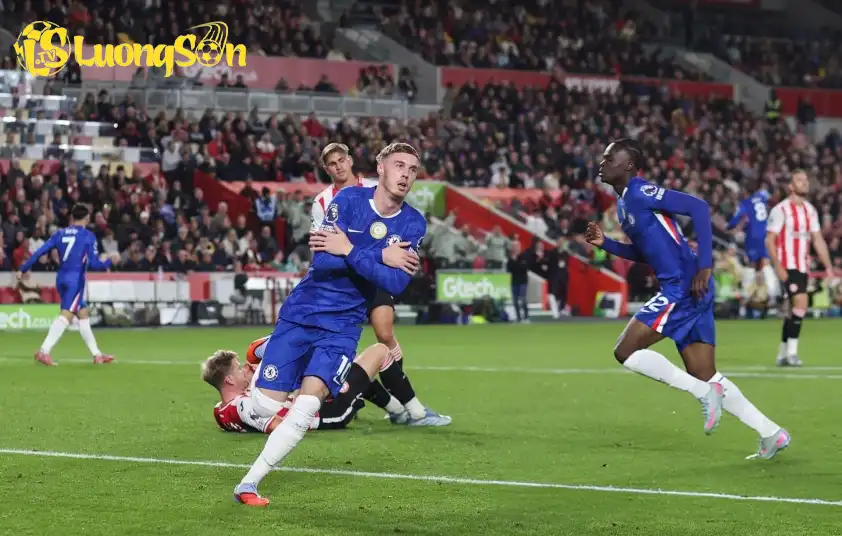 Cole Palmer tỏa sáng nhưng không thể giúp Chelsea giành trọn 3 điểm (Ảnh: GOAL).