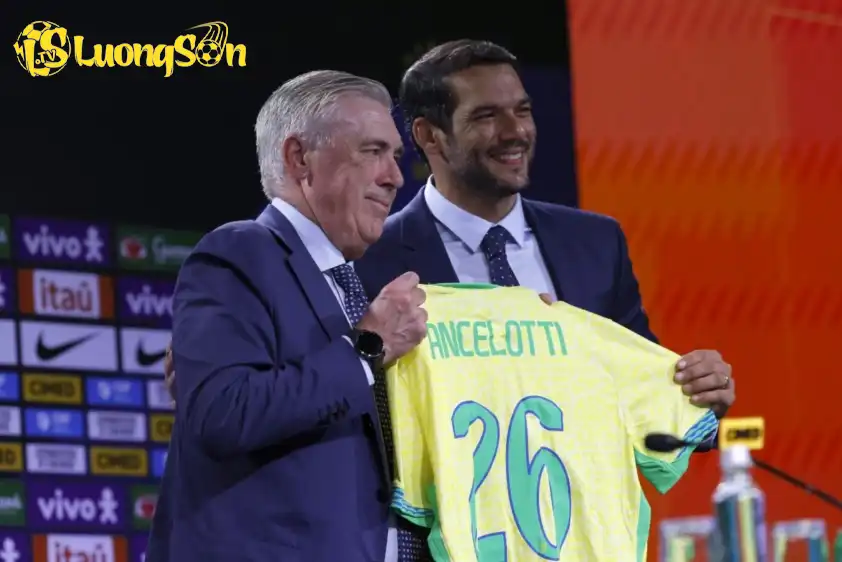 Liên đoàn Bóng đá Brazil dự kiến gia hạn hợp đồng với HLV Carlo Ancelotti trước World Cup 2026 Liên đoàn Bóng đá Brazil dự kiến gia hạn hợp đồng với HLV Carlo Ancelotti trước World Cup 2026