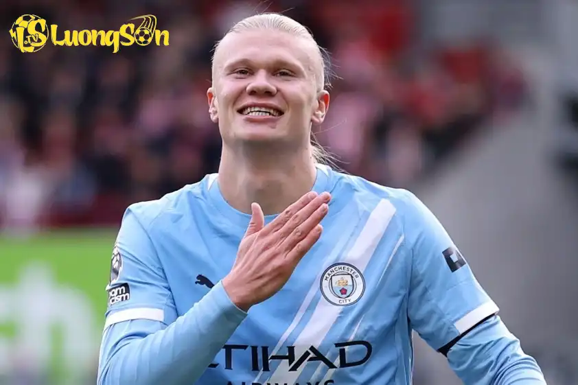 Haaland đang dẫn đầu danh sách ghi bàn tại Ngoại hạng Anh (Ảnh: The Sun). Haaland đang dẫn đầu danh sách ghi bàn tại Ngoại hạng Anh