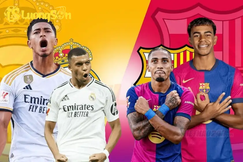 Barca và Real Madrid bị cấm dùng từ 'El Clasico'. Barca và Real Madrid bị cấm dùng từ 'El Clasico'.