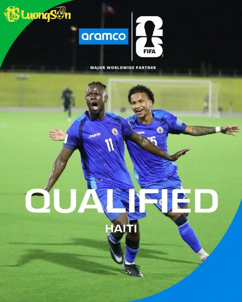 Haiti chính thức giành vé dự World Cup 2026 (Ảnh: FIFA) Haiti chính thức giành vé dự World Cup 2026 (Ảnh: FIFA)