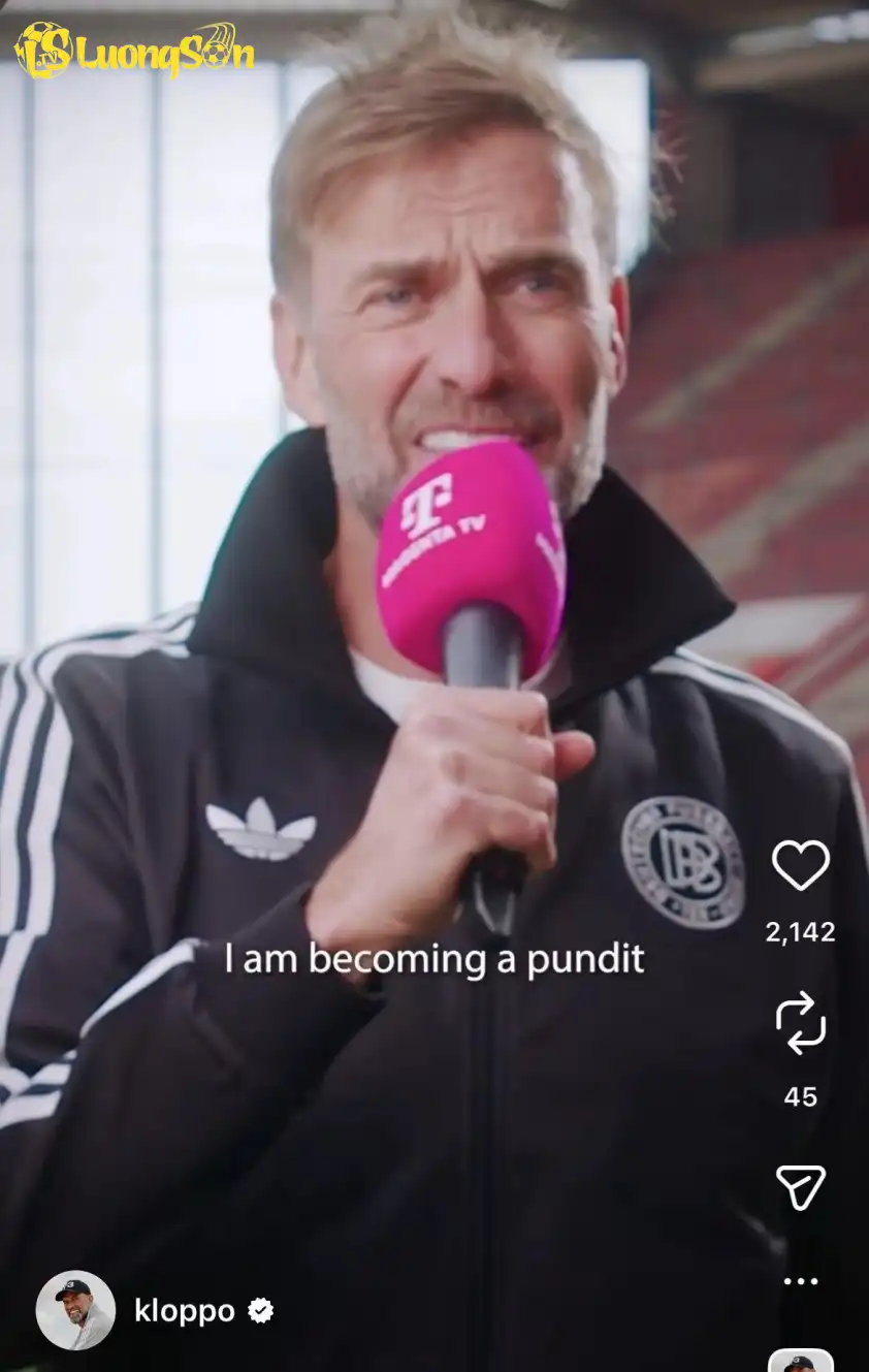 Klopp chia sẻ thông điệp trên MXH. Klopp chia sẻ thông điệp trên MXH.